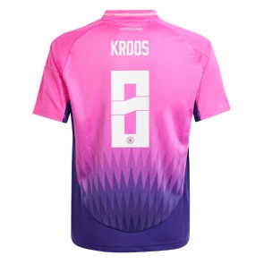 Njemačka Toni Kroos #8 Gostujuci Dres EP 2024 Kratak Rukavima